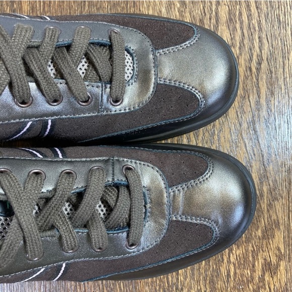 Grasshoppers Brown Suede/Copper Sneaker Wmn Sz 7.5 - Picture 7 of 11